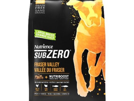 Aliment SubZero Nutrience Sans grains pour chiens de grande race, formulation Vallée du Fraser, 10 kg (22 lbs) Online Sale