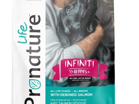 Nourriture Pronature Life Infiniti Berries+ chien au saumon Fashion