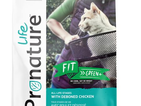 Nourriture Pronature Life Fit Green+ chat au poulet For Cheap