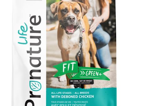 Nourriture Pronature Life Fit Green+ chien au poulet Online now