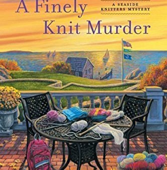 A Finely Knit Murder (Seaside Knitters Mystery) For Sale