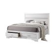 Miranda Queen 2-Drawer Storage Bed White - 205111Q Discount